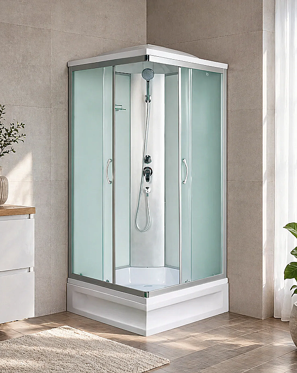 Душевая кабина RIVER QUADRO 90/24 МТ 90х90 купить в интернет-магазине Sanbest