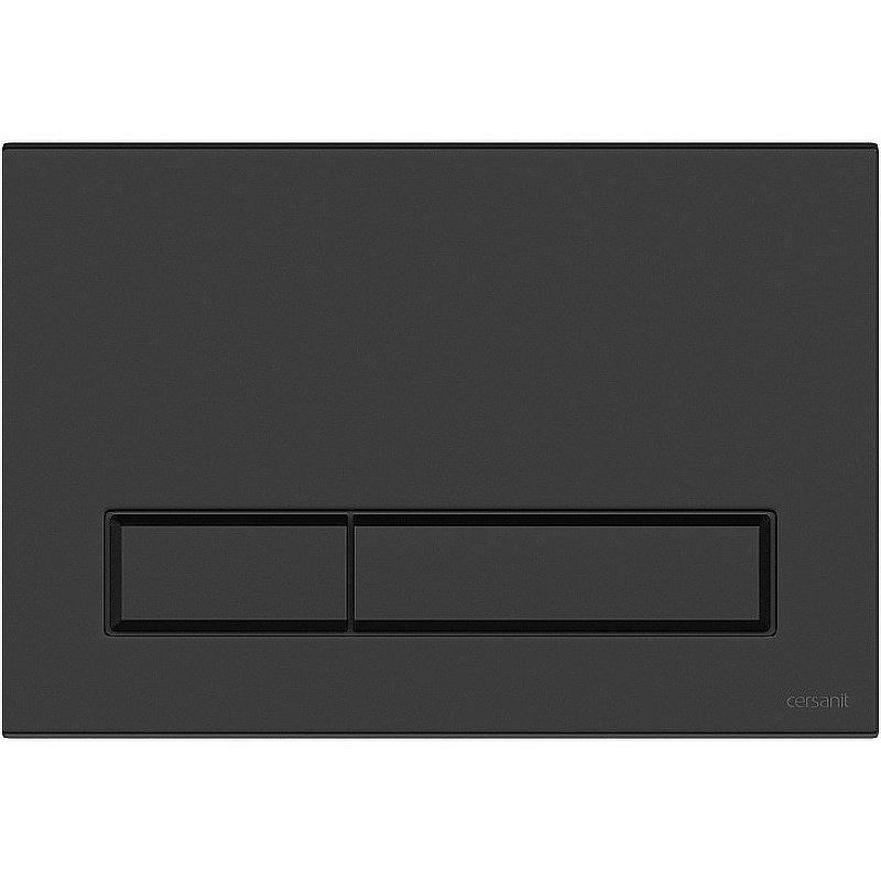 Кнопка для инсталляции Cersanit Blick 64115 черная матовая купить в интернет-магазине сантехники Sanbest