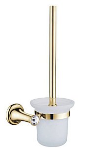 Ершик для унитаза CeramaLux Valencia 88513G золото купить в интернет-магазине сантехники Sanbest