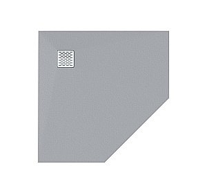 Душевой поддон Good Door Essentia PNT ЛП00276 100x100 графит купить в интернет-магазине Sanbest