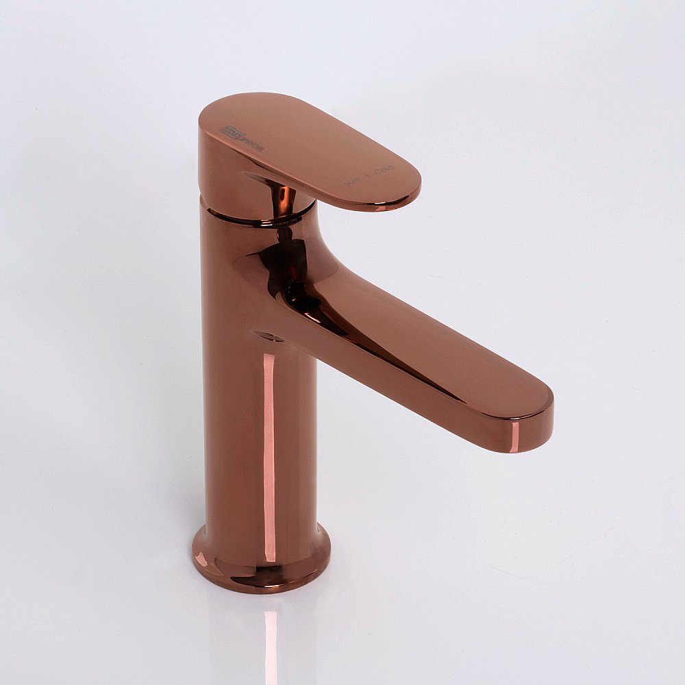 Смеситель для раковины WasserKRAFT Asphe 7700 7703 розовое золото купить в интернет-магазине сантехники Sanbest