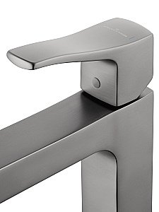 Смеситель для раковины высокий WONZON & WOGHAND FLEX, Темный графит (WW-88019072-BGM) купить в интернет-магазине сантехники Sanbest