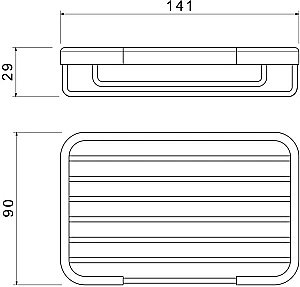 Мыльница Aquatek AQ4946CR хром купить в интернет-магазине сантехники Sanbest