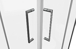 Душевой уголок Bravat LINE BS090.2202A 90х90 стекло прозрачное/профиль хром купить в интернет-магазине Sanbest