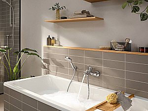 Смеситель для ванны Hansgrohe Rebris E 72450000 купить в интернет-магазине сантехники Sanbest