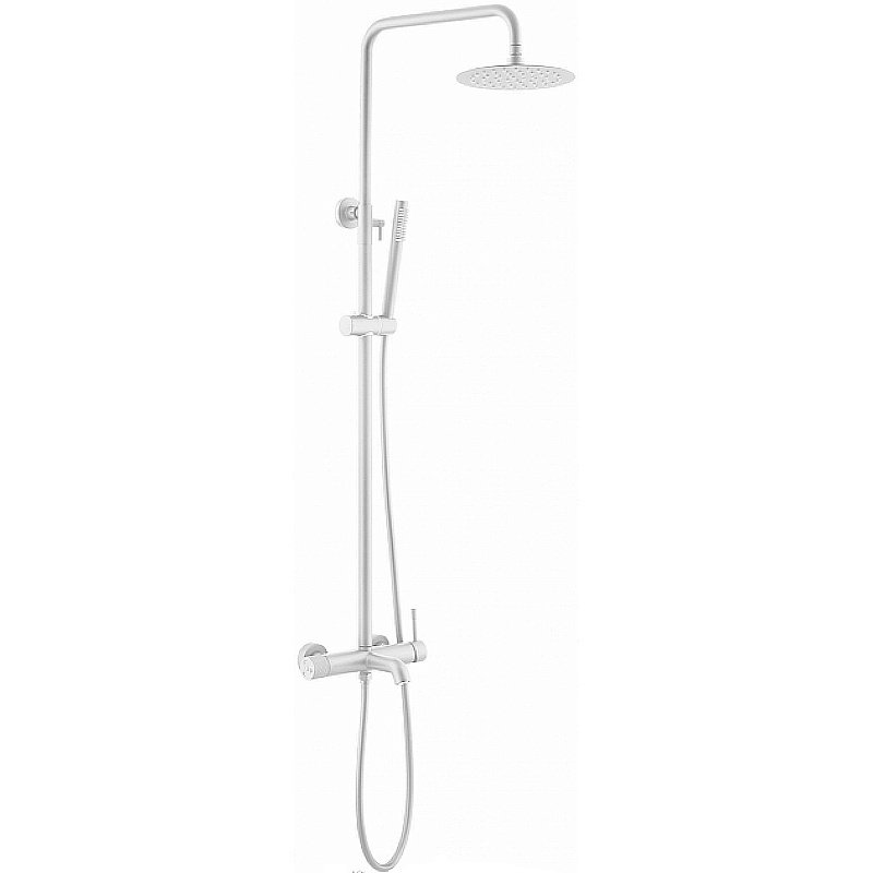 Душевая система Boheme Uno 468-MW белая купить в интернет-магазине сантехники Sanbest