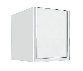 Шкафчик подвесной к тумбе под раковину CEZARES BELLAGIO 54862 с дверкой/Bianco Opaco купить в интернет-магазине сантехники Sanbest