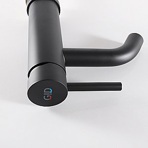 Смеситель для раковины Gid Inga SS096-BM-K черный матовый купить в интернет-магазине сантехники Sanbest
