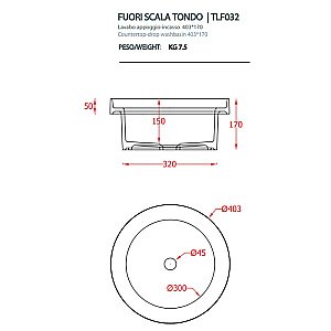 Консоль с раковиной Artceram FUORI SCALA ACA054/TFL03201/TFA/TFC 40.3 белая для ванной в интернет-магазине сантехники Sanbest