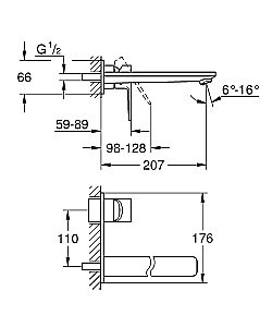 Смеситель для раковины Grohe Lineare New 23444001 купить в интернет-магазине сантехники Sanbest