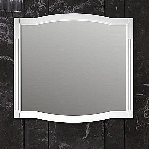 Зеркало Опадирис Лаура 100 белый/swarovski хром в ванную от интернет-магазине сантехники Sanbest