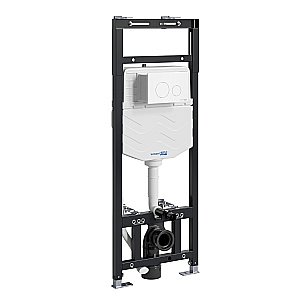 Инсталляция для унитаза WasserKraft Alme 15TLT.010.ME.WM02 кнопка белая матовая купить в интернет-магазине сантехники Sanbest