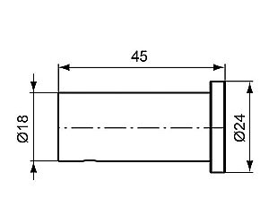 Крючок Ideal Standard Connect N1380AA купить в интернет-магазине сантехники Sanbest