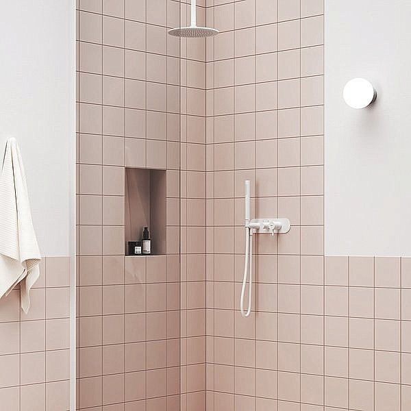 Смеситель для душа Ravak Espirit X070250 белый вельвет купить в интернет-магазине сантехники Sanbest