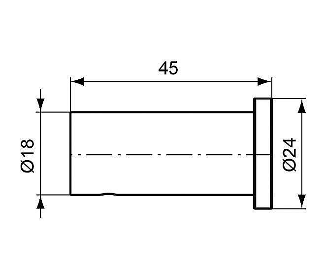 Крючок Ideal Standard Connect N1380AA купить в интернет-магазине сантехники Sanbest