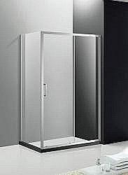 Душевой уголок Cezares Molveno 120x80 MOLVENO-AH-11-120/80-C-Cr-IV стекло прозрачное/профиль хром купить в интернет-магазине Sanbest
