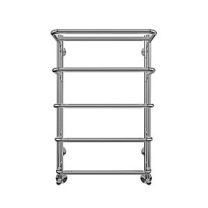 Полотенцесушитель водяной Terminus Полка П5 450x696 купить в интернет-магазине сантехники Sanbest