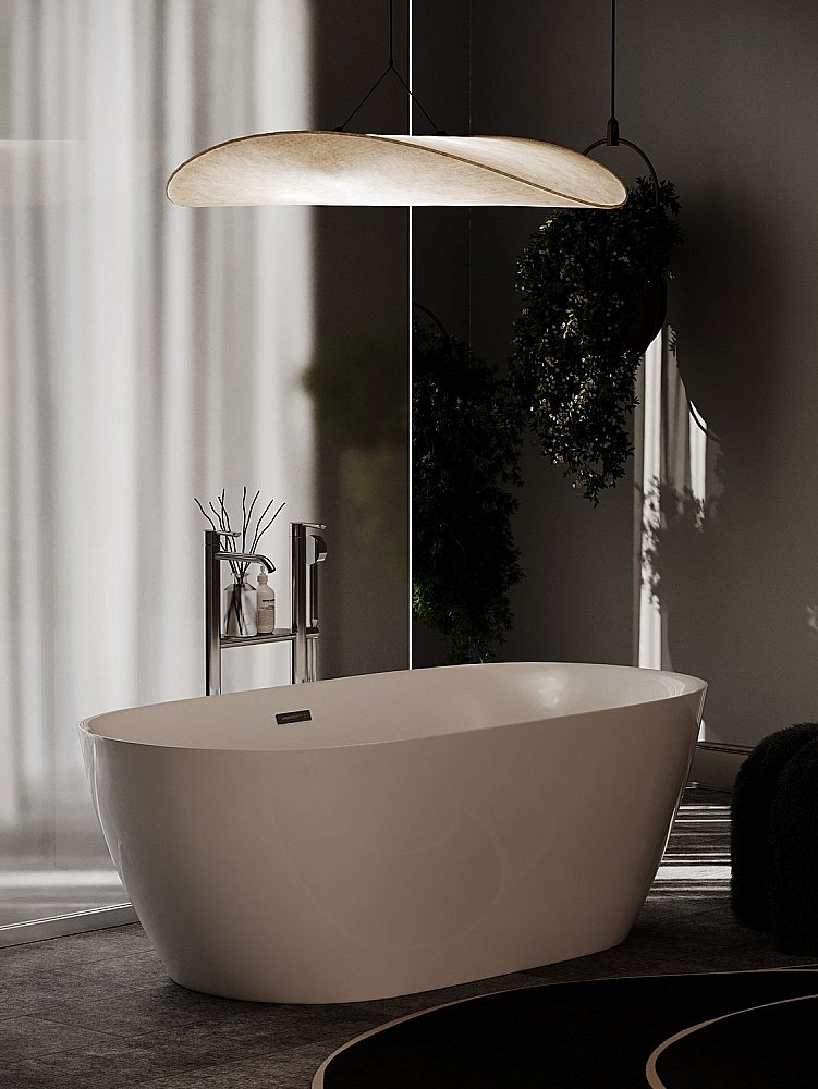 Акриловая ванна Sancos Fusion 170х80 FB03 белая купить в интернет-магазине Sanbest