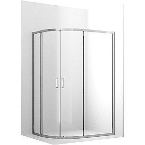 Душевой уголок Ambassador Kingston 14011108 120х80 стекло прозрачное/профиль хром купить в интернет-магазине Sanbest