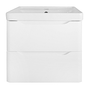 Тумба с раковиной Azario LOTOS 50/2 CS00094662 белая для ванной в интернет-магазине Sanbest