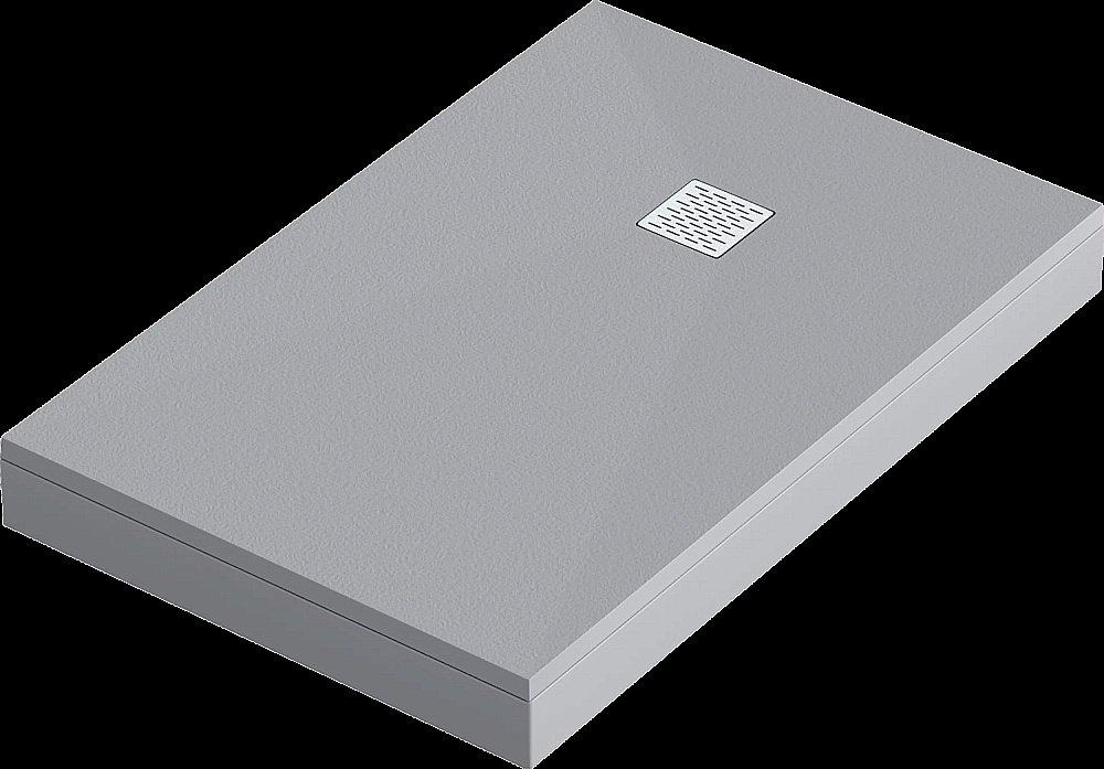 Поддон литьевой Good Door Essentia 90x100 Графит купить в интернет-магазине Sanbest