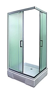 Душевой уголок с поддоном River MORAVA XL 100/80/24 MT купить в интернет-магазине Sanbest