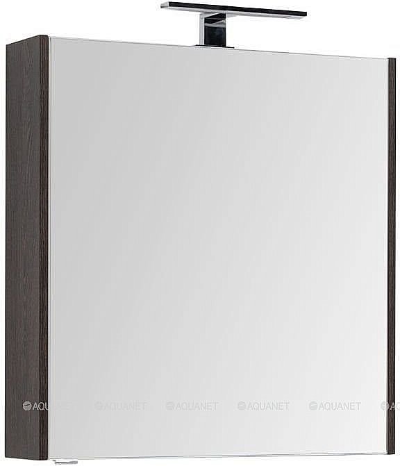 Зеркальный шкаф Aquanet Остин 75 дуб кантербери купить в интернет-магазине сантехники Sanbest