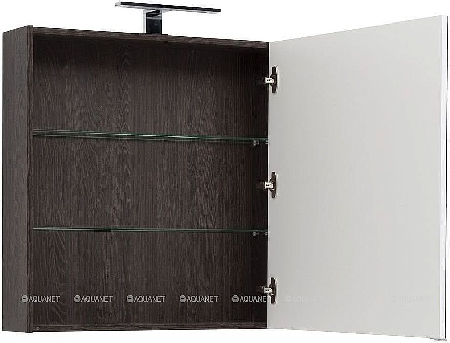 Зеркальный шкаф Aquanet Остин 75 дуб кантербери купить в интернет-магазине сантехники Sanbest