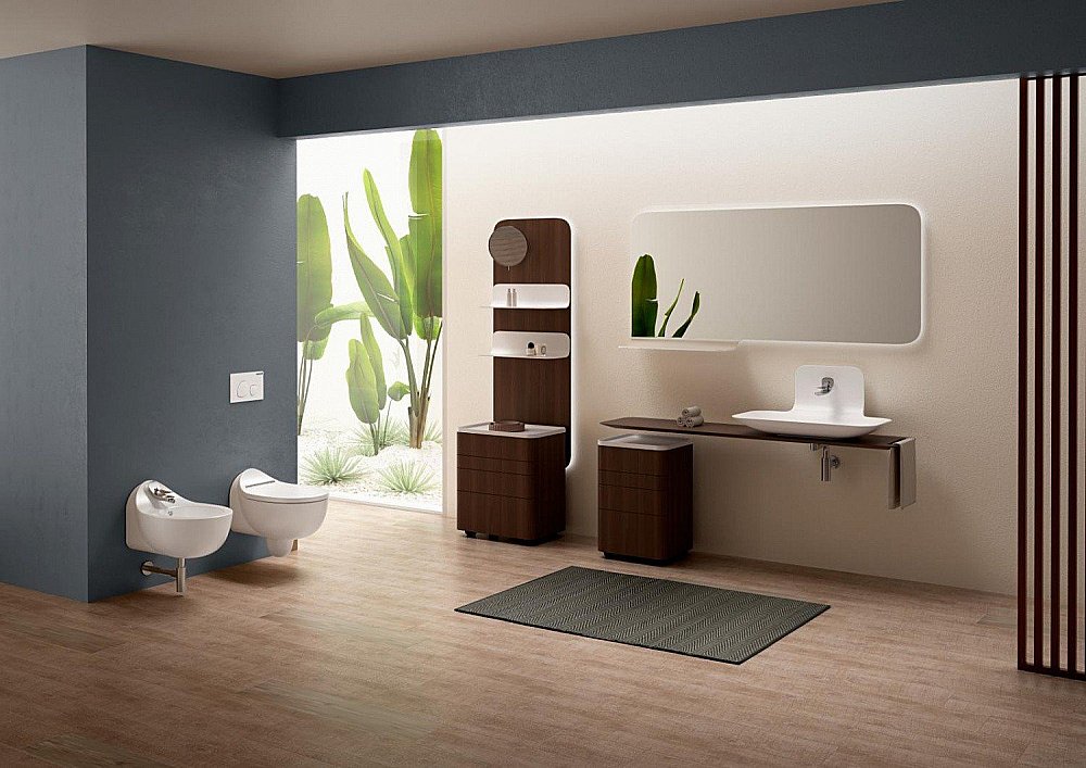 Раковина Creavit Foglia 80 FG080-0000 белая купить в интернет-магазине Sanbest