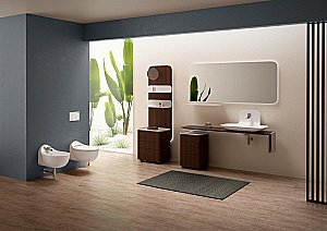 Раковина Creavit Foglia 80 FG080-0000 белая купить в интернет-магазине Sanbest