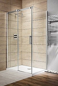 Душевой уголок Radaway Espera KDJ 110x80 стекло прозрачное/профиль хром купить в интернет-магазине Sanbest