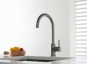 Смеситель для кухни Aquatek Европа AQ1382BGM оружейная сталь купить в интернет-магазине сантехники Sanbest