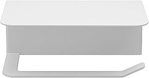 Держатель туалетной бумаги Aquanet Магнум 336612 белый матовый купить в интернет-магазине сантехники Sanbest