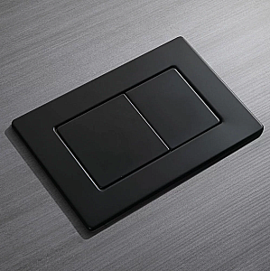 Кнопка для инсталляции Veconi Flush V9 FLV9-B черная матовая купить в интернет-магазине сантехники Sanbest