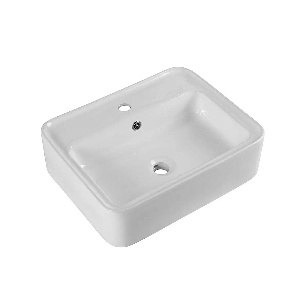 Раковина накладная Belbagno 52 BB1367 белая купить в интернет-магазине Sanbest