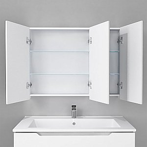 Зеркальный шкаф Jorno Slide 60 Sli.03.60/A антрацит купить в интернет-магазине сантехники Sanbest