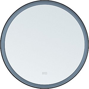 Зеркало Aquanet Тренд 60 черный в ванную от интернет-магазине сантехники Sanbest