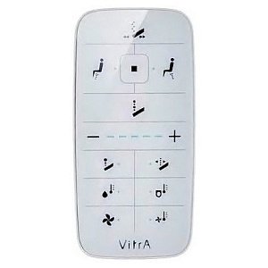 Унитаз подвесной Vitra V-Care Comfort 5674B003-6194 безободковый, с крышкой микролифт купить в интернет-магазине Sanbest