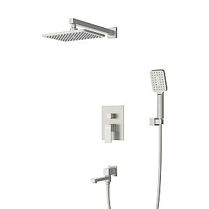 Душевая система Cezares SLIDER SLIDER-VDSET-IN сатин купить в интернет-магазине сантехники Sanbest