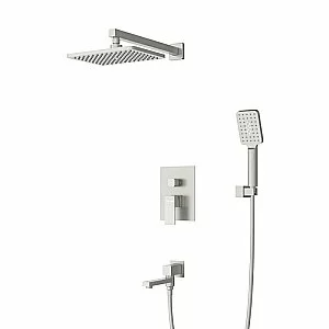 Душевая система Cezares SLIDER SLIDER-VDSET-IN сатин купить в интернет-магазине сантехники Sanbest