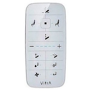 Унитаз подвесной Vitra V-Care Comfort 5674B003-6194 безободковый, с крышкой микролифт купить в интернет-магазине Sanbest