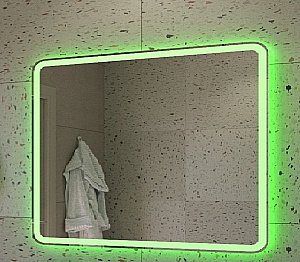 Зеркало с функцией памяти Cezares CZR-SPC-MC-1000-800-RGB-TCH в ванную от интернет-магазине сантехники Sanbest