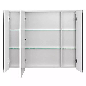 Зеркальный шкаф Акватон Нортон 100 белый купить в интернет-магазине сантехники Sanbest