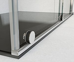 Душевой уголок Vincea Arno VSR-1A9015CL 150x90 стекло прозрачное/профиль хром купить в интернет-магазине Sanbest