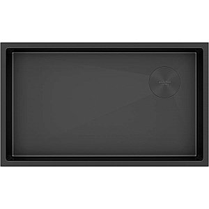 Кухонная мойка Paulmark Next-Skew 74 PM887444-MBN черная матовая купить в интернет-магазине сантехники Sanbest