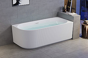 Акриловая ванна Royal Bath NERO RB611900GD 150х75 белый купить в интернет-магазине Sanbest