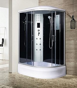 Душевая кабина RIVER DUNAY 24 120х80 стекло тонированное купить в интернет-магазине Sanbest