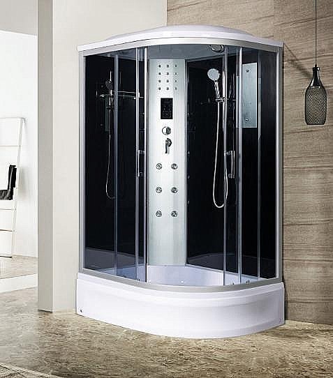 Душевая кабина RIVER DUNAY 24 120х80 стекло тонированное купить в интернет-магазине Sanbest