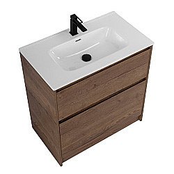 Тумба для раковины BelBagno Kraft 60 KRAFT-600-2C-PIA-RT Rovere Tabacco купить в интернет-магазине сантехники Sanbest