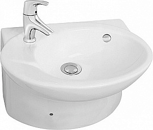 Раковина Jacob Delafon PRESQU`ILE E1337-00 белая купить в интернет-магазине Sanbest